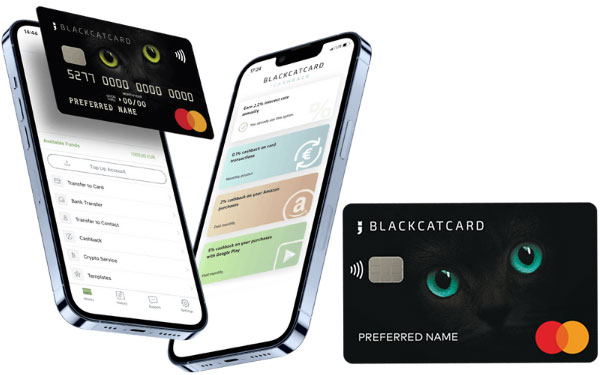 马耳他黑猫银行卡BlackCatCard,带个人Bin,USDT入金,支持中国注册