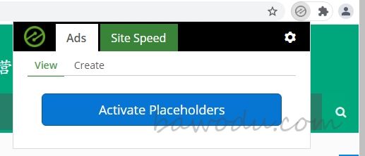 Ezoic Chrome 插件方式自动插入Plaeholder