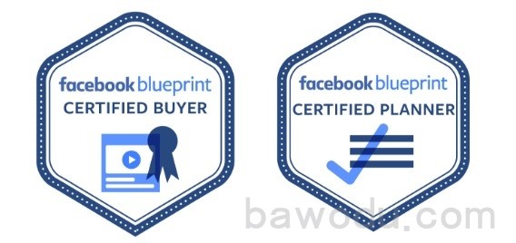 Facebook Blueprint Certified Sign