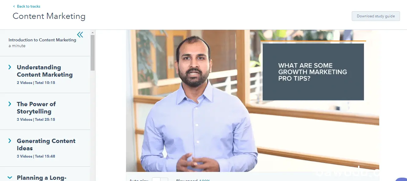 HubSpot Academy Lessons by Sujan Patel