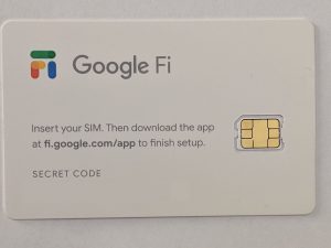 Google Fi全球卡(主卡)