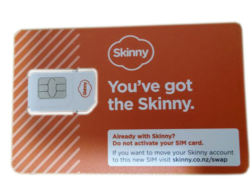 怎样购买Skinny新西兰电话卡？0月租可中国漫游